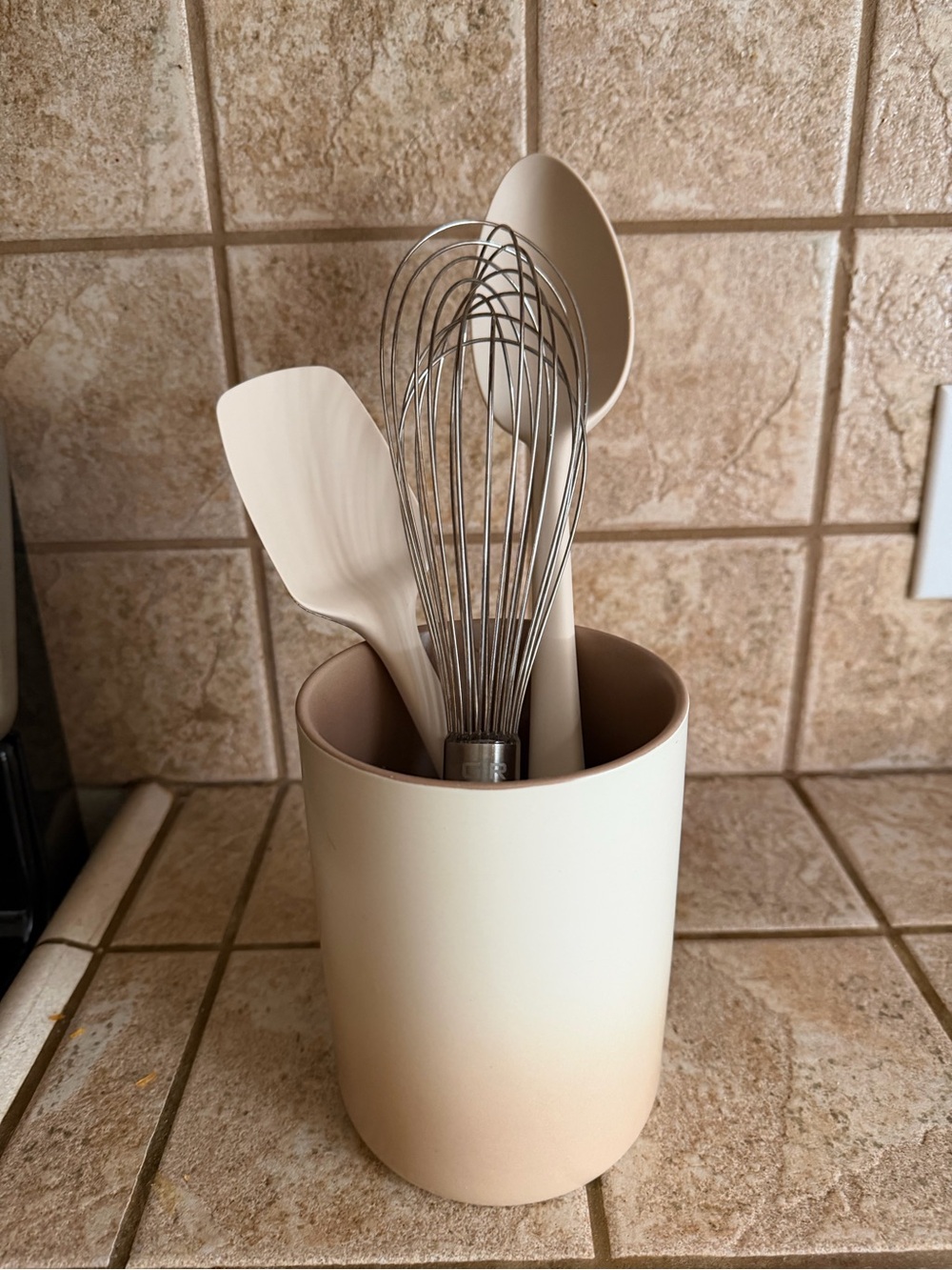 GIR Get it right- Utensil Holder with Beige Kitchen Tools